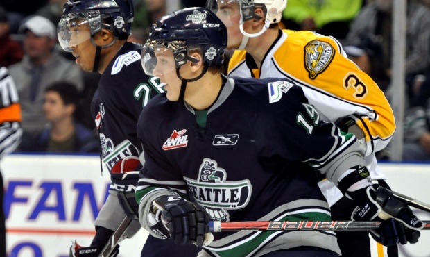 Jaimen Yakubowski had 18 points and 128 penalty minutes in 47 games with Seattle last year. (T-Bird...