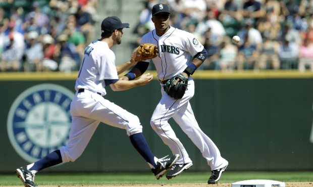 Mariners rookie shortstop Chris Taylor has shown flashes of defensive brilliance between errors. (A...