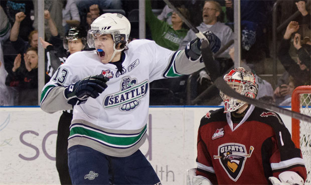 Mathew Barzal and the Thunderbirds are expecting a lot of excitement this season. (T-Birds photo)...