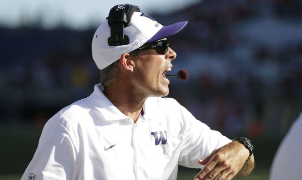 Chris Petersen called UW’s slow start on offense vs. Georgia State “an unbelievable les...