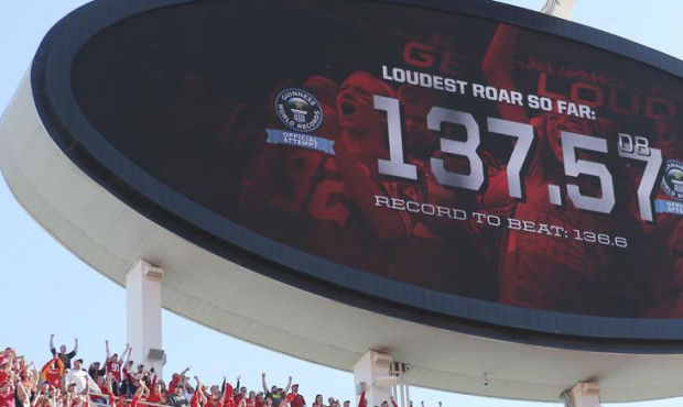 Kansas City fans will try to reclaim the world record for noisiest stadium Monday night. (AP file)...