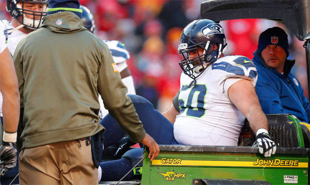 Seahawks center Max Unger will miss his fifth straight game because of an ankle injury. (AP)...
