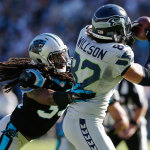 9. Luke Willson's game-winning touchdown catch, Week 8 at Carolina: The degree of difficulty on this play was one thing, as Luke Willson hauled the pass in with one Panthers defender grabbing his arm, then hung on as another drilled him just before he crossed the goal line. But this play was also notable because of the magnitude. Willson's 23-yard touchdown catch with under a minute remaining gave Seattle a win and snapped a two-game losing streak.