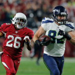 5. Luke Willson's 80-yard touchdown catch, Week 16 at Arizona: The Cardinals brought pressure and the Seahawks made them pay, Russell Wilson finding Luke Willson wide open for Seattle's longest play of the season. Most impressive was how Willson, a 250-pound tight end, wasn't caught from behind by a much lighter defensive back.