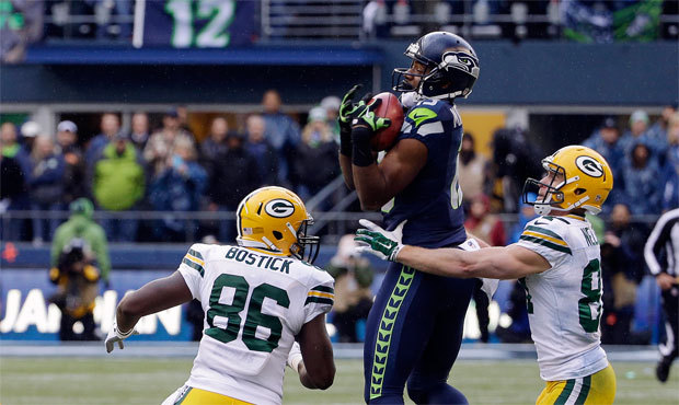 A key play during Seattle’s comeback was an onside kick that was recovered by Chris Matthews....
