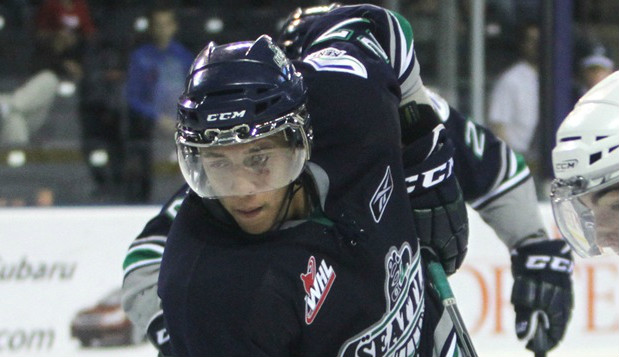 Evan Wardley is the only T-Birds selection from the 2009 draft that remains on the roster today. (T...