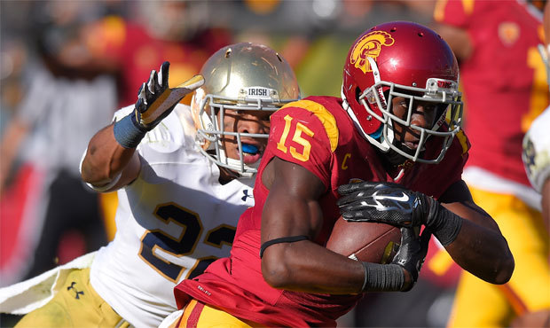 Nelson Agholor caught 104 passes for 1,313 yards and 12 touchdowns during his final season at USC. ...