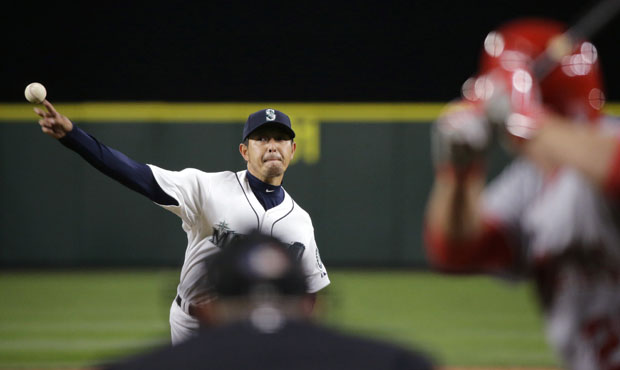 Hisashi Iwakuma’s three-year deal with the Dodgers was reportedly nixed after a failed physic...