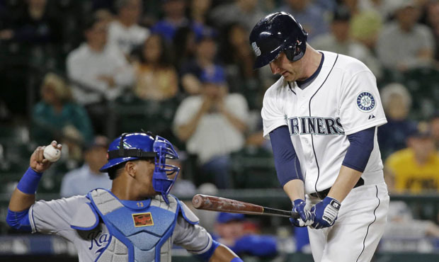Mark Trumbo is hitting nearly 100 points below his career average since joining the Mariners. (AP)...