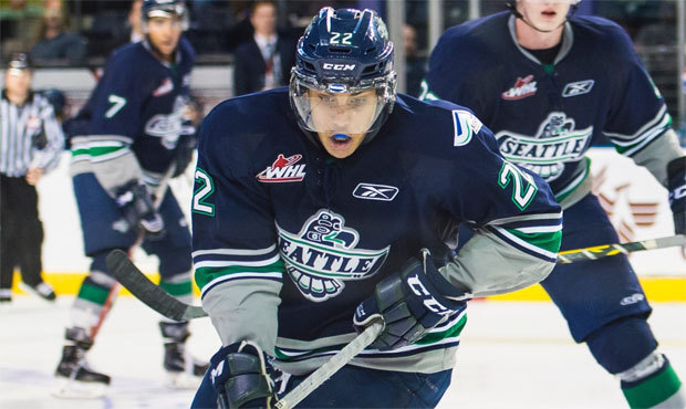 The Thunderbirds traded Calvin Spencer, 19, to Swift Current in exchange for a draft pick. (T-Birds...