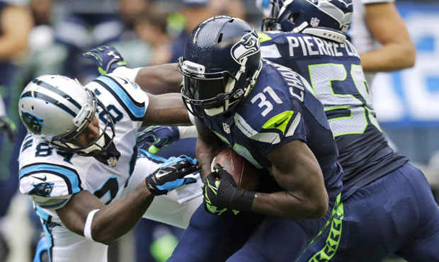 A bruised tailbone suffered vs. Baltimore has kept Kam Chancellor out of Seahawks practice all week...