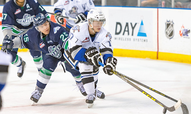 Seattle defeated Victoria 4-2 in their only matchup vs. the Royals so far the season. (WHL photo)...