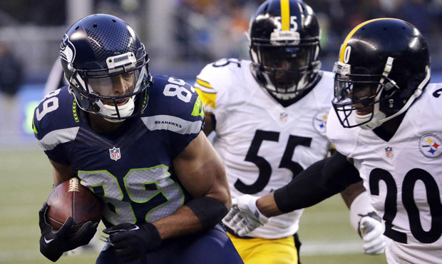 Doug Baldwin caught three touchdown passes, including Seattle’s final score in its 39-30 win....