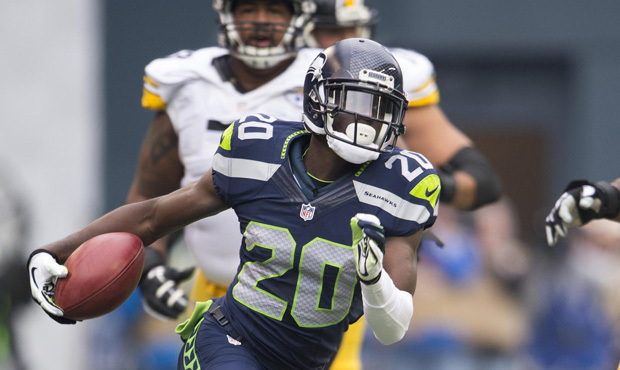 Cornerback Jeremy Lane saw a total of 53 plays on Sunday, including 34 on defense. (Rod Mar, Seahaw...