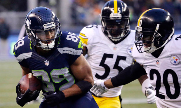 Seahawks receiver Doug Baldwin missed practice again Thursday due to an injured hamstring. (AP)...