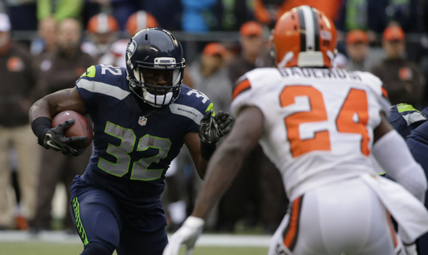 Christine Michael led the three Seahawks tailbacks with 84 yards on 16 carries vs. Cleveland. (AP)...