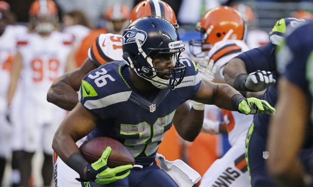 Bryce Brown had 43 yards in last week’s win over Cleveland, second on the Seahawks to Christi...