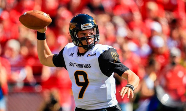 Southern Miss quarterback Nick Mullens is seventh in the nation with 4,145 passing yards. (AP)...
