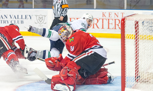 Nolan Volcan scored his 10th goal of the year during Seattle’s 3-1 win over Portland (T-Birds...