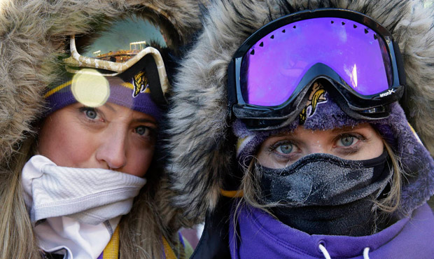 Only two games in the entire history of the NFL were colder than Sunday’s Seahawks-Vikings ga...