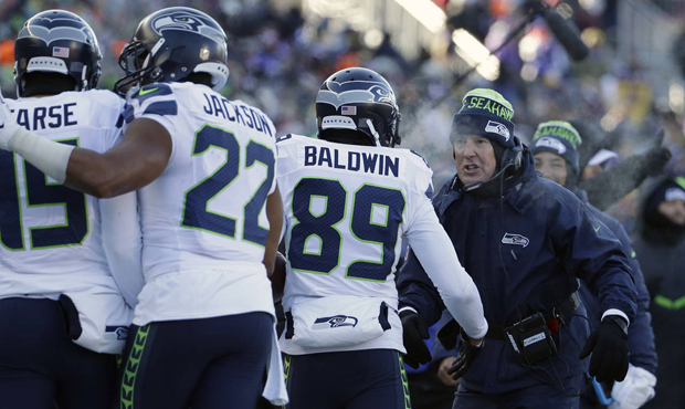 Seattle has been shut-out in the first half of four playoff games under Pete Carroll and won two of...