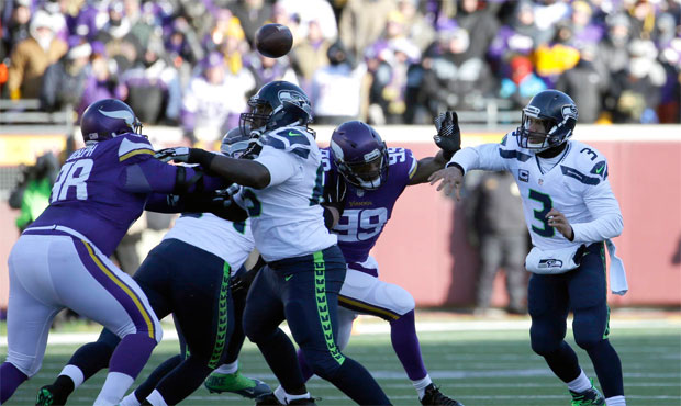 The grading website Pro Football Focus rated Seattle’s offensive line as the third-worse this...