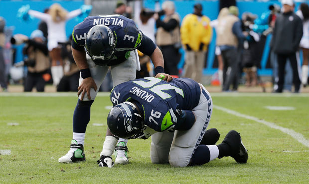 Russell Okung is coming off surgery on the shoulder he dislocated in Seattle’s playoff loss t...