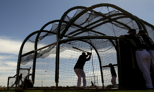 Members of the Mariners have started to arrive at the spring training facility in Peoria, Ariz. (AP...