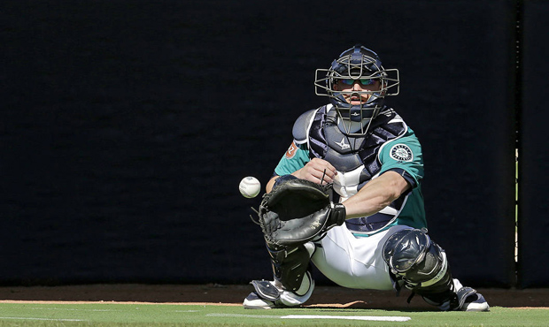 Catcher Steve Lerud was one of six players reassigned to the Mariners’ minor league camp Sund...