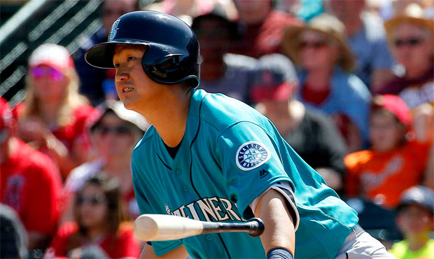 Korean first baseman Dae-Ho Lee is a first-time member of a Mariners Opening Day roster. (AP)...