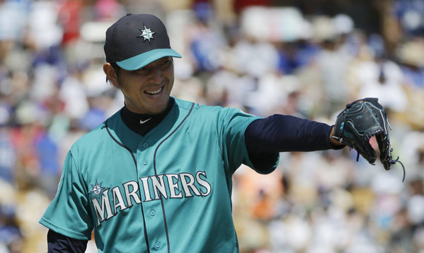 Hisashi Iwakuma, who has been dealing with a blister, threw just one splitter on Thursday. (AP)...