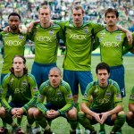 Sounders starting 11 against Toronto FC on April 30th, 2011.