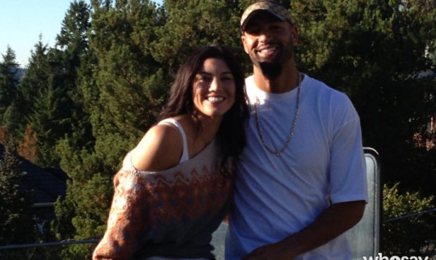 Hope Solo and Jerramy Stevens have been married for about two weeks. This is one of the pair’...
