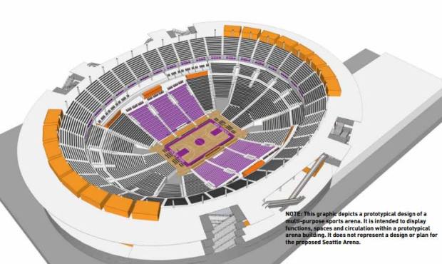 Chris Hansen’s investment team has released the first images of what the new sports arena in ...