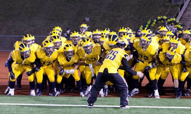 Bellevue High School's football team is currently ranked as the number one high school team in the ...