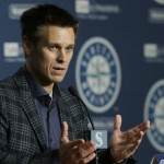 General manager Jerry Dipoto said left field and leadoff hitter are spots where the Mariners could improve. (AP)