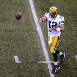 Green Bay Packers quarterback Aaron Rodgers throws against the Seattle Seahawks in the first half of an NFL football game, Thursday, Sept. 4, 2014, in Seattle. (AP Photo/Scott Eklund)